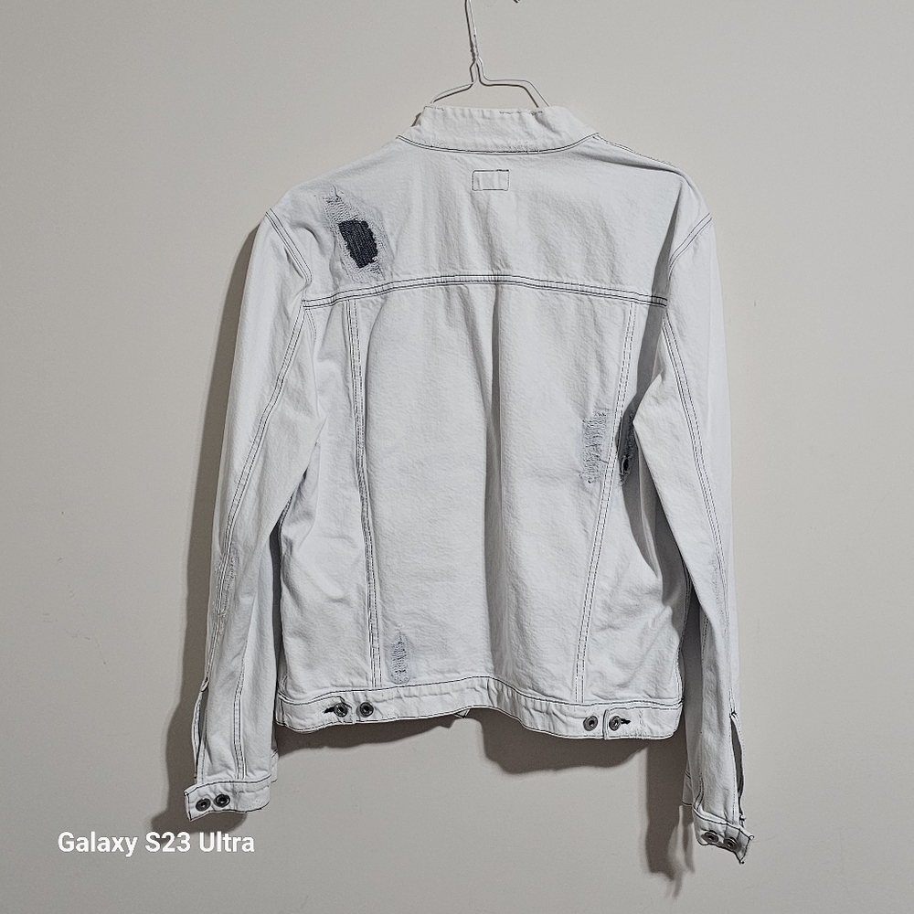 Hudson White Jean Jacket - Picture 6 of 6